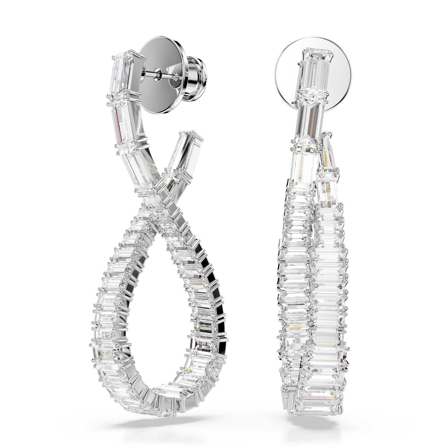 Swarovski Hyperbola Drop Earrings